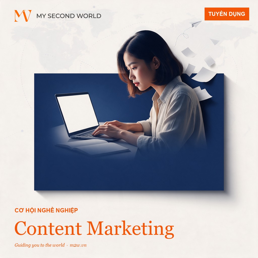 M2W tuyển dụng Chuyên viên Content Marketing