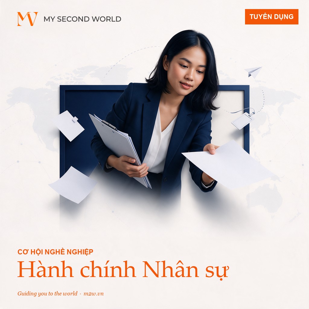 M2W tuyển dụng Chuyên viên Hành chính Nhân sự