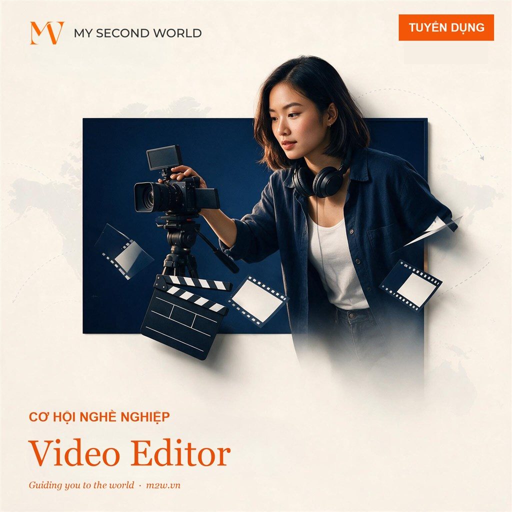 M2W tuyển dụng Video Editor