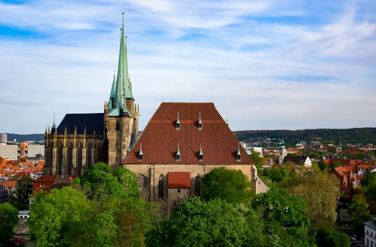 Định cư Erfurt: Thủ phủ Thüringen với phố cổ đẹp