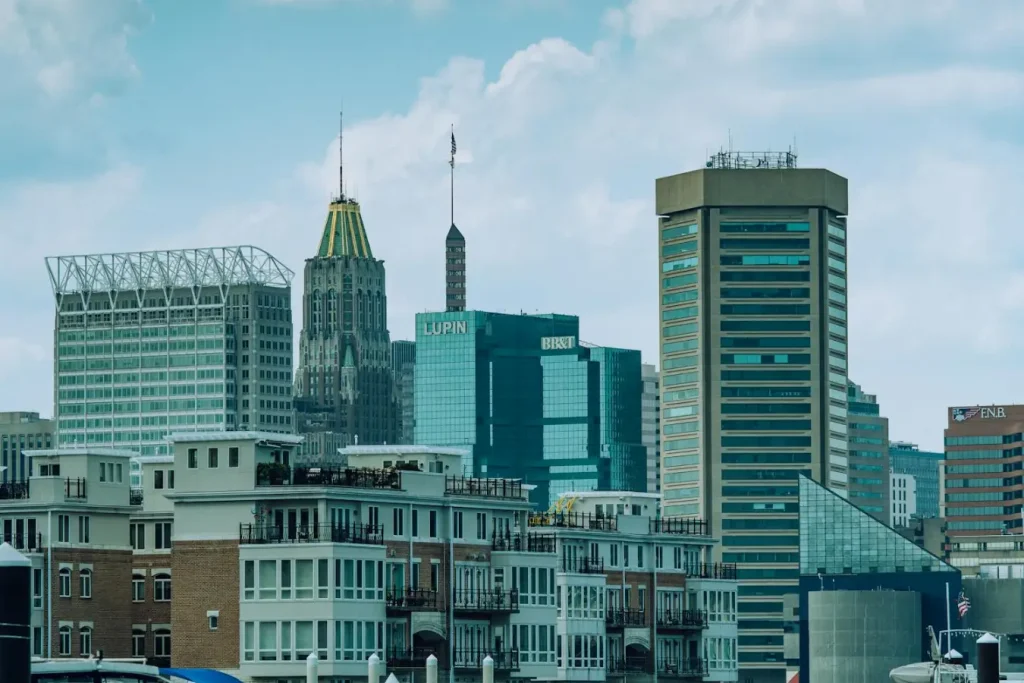 Định cư bang Maryland: Y tế và gần thủ đô